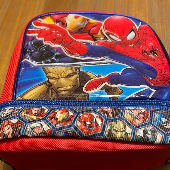 Spider-Man and  Superheroes theme hand carried . 8”wide x 9” high - Picture 11 of 12